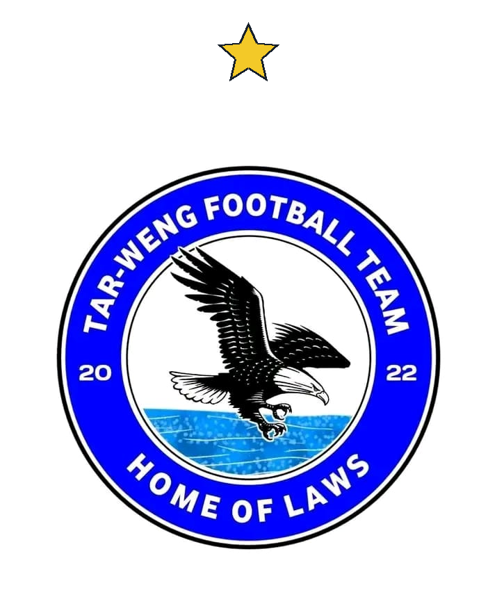 Tarweng Football Team logo with one championship star